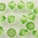06-MC-50800 Bicones Chrysolite 24 Pc-0