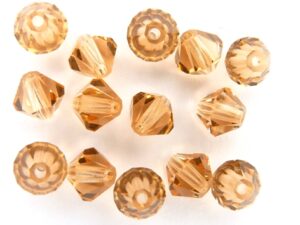 06-MC-70140 Bicone Light Peach 24 Pc.-1531