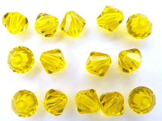 06-MC-80010 Bicones Citrine 24 Pc.-0