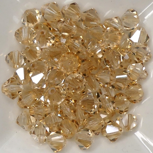 06-MC-00010-23501 Bicones Crystal Honey 24 Pc.-0