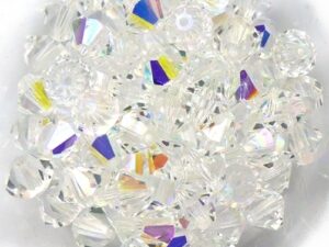 06-MC-00010-28701 Bicone Crystal AB 6 mm. 24 Pc.-15268