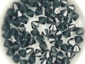 06-MC-30340 Bicones Montana Sapphire 6 mm. 24 Pc.-15280