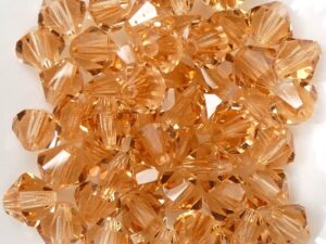 06-MC-70140 Bicone Light Peach 24 Pc.-15283