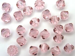 06-MC-70210 MC Bicones Light Rose 6 mm. 24 Pc.-11499