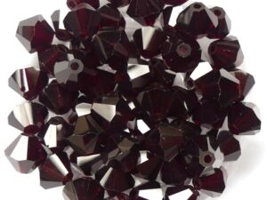 06-MC-90100 Bicones Garnet 24 Pc.-15285