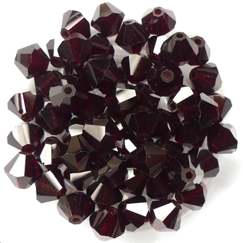 06-MC-90100 Bicones Garnet 24 Pc.-15285