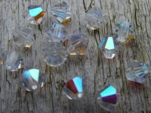 06-MC-00010-28701 Bicone Crystal AB 6 mm. 24 Pc.-1142