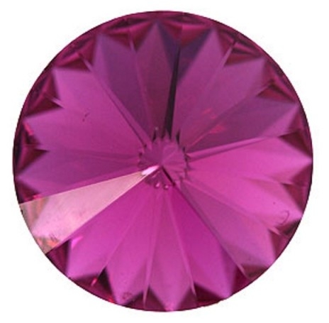 14 mm. 502 Fuchsia 1122 Swarovski Rivoli-15190