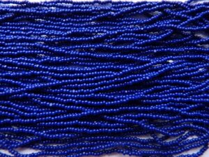 13/0-33070 Charlottes Opaque dark Royal Blue 10 gram.-0