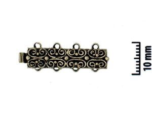 13495-04-25 Slotje met springtong mechanisme, Old Palladium-2819