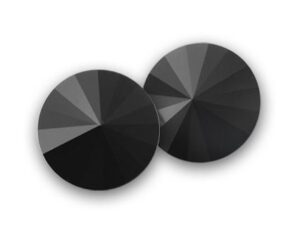 14 mm. 280 Jet 1122 Swarovski Rivoli-3859