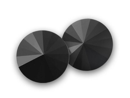 14 mm. 280 Jet 1122 Swarovski Rivoli-3859