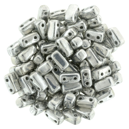 BRI-00030-27000 Silver Czech Mate Bricks 40 SPc.-0 BRI-00030-27000 Silver Czech Mate Bricks 40 SPc.-0