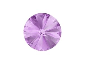 12 mm. 371 Violet 1122 Swarovski Rivoli-0
