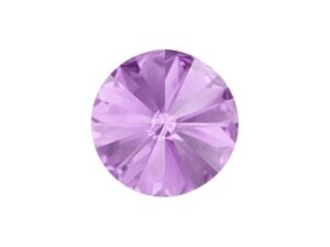 12 mm. 371 Violet 1122 Swarovski Rivoli-0