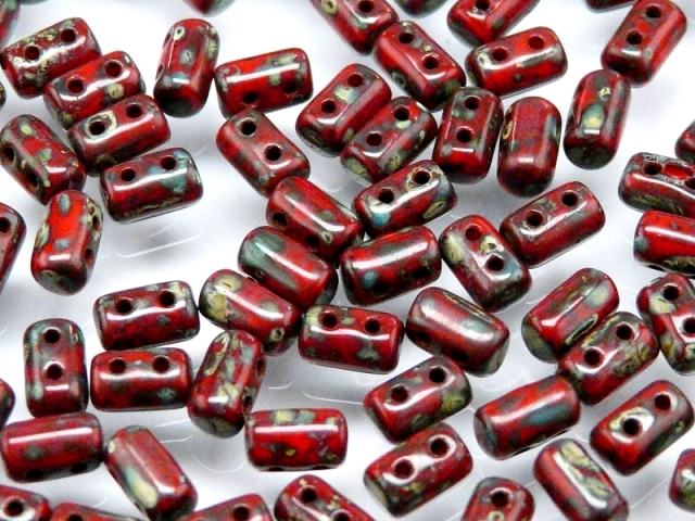Rul-93200-86805 Opaque Red Travertin Rulla 10 gram-0 Rul-93200-86805 Opaque Red Travertin Rulla 10 gram-0
