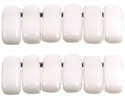 BRI-03000 Opaque White Czech Mate Bricks 40 Pc.-0