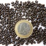 FK-23980-14435 Farfalle Jet Copper Lustered 10 gram-0