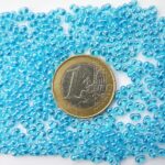 FK-60150-14400 Farfalle Aquamarine Hematite 50 gram-0