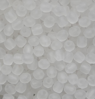 FP1-03-00030M Matte Crystal Czech Glass Facet Firepolish 3 mm color 00030M