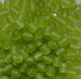 FP1-03-50240M Matte Olivine Czech Glass Facet Firepolish 3 mm color 50240M
