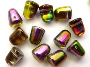 GDR-00030-95000 Crystal-Magic Orchid Gumdrops 10 x 7 mm. 8 St.-0