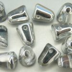 GDR-00030-27001 Crystal-Half Labrador Gumdrops 10 x 7 mm. 10 St.-0