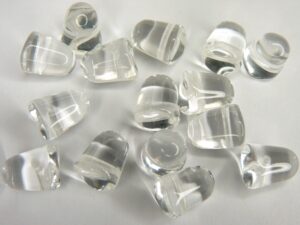 GDR-00030 Crystal Gumdrops 10 x 7 mm. 15 St.-0