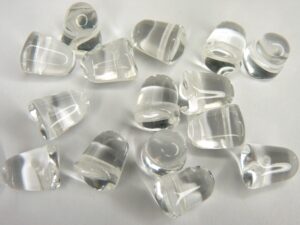 GDR-00030 Crystal Gumdrops 10 x 7 mm. 15 St.-0