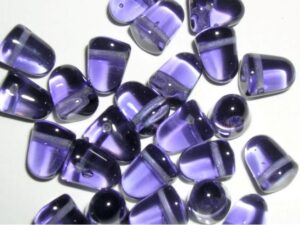 GDR-20500 Tanzanite Gumdrops 10 x 7 mm. 10 St.-0