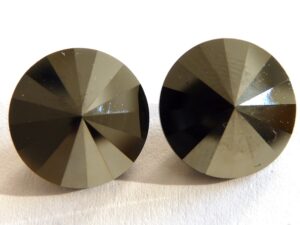14 mm. 280HEM Jet Hematite 1122 Swarovski Rivoli-2843