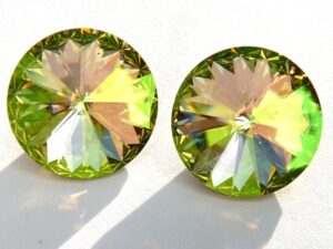 SW-R-14-LUMG Crystal Luminous Green 1122 Swarovski Rivoli-2857