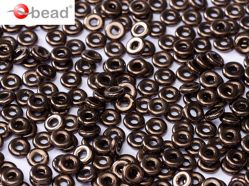 O-23980-14415 Jet Bronze O bead ® 5 gram-0 O-23980-14415 Jet Bronze O bead ® 5 gram-0