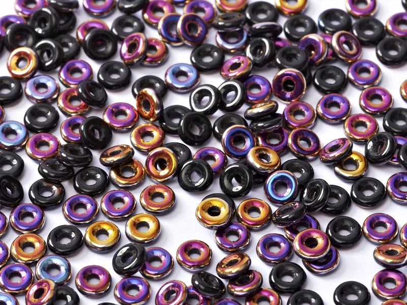 O-23980-29500 Jet Sliperit O bead ® 5 gram-0 O-23980-29500 Jet Sliperit O bead ® 5 gram-0