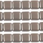 CMT-25005AL CzechMates Tile  Pastel Pearl Grey/Brown 12 Pc.-0