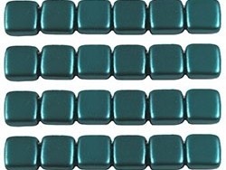 CMT-25027AL CzechMates Tile Pastel Pearl Teal/Green 12 Pc-0