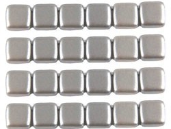 CMT-25028AL CzechMates Tile Pastel Pearl Silver 12 Pc.-0