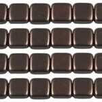 CMT-25036AL CzechMates Tile Pastel Pearl Dark Brown 12 Pc.-0