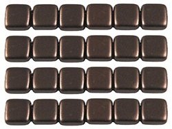 CMT-25036AL CzechMates Tile Pastel Pearl Dark Brown 12 Pc.-0