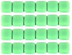 CMT-53200 CzechMates Tile Opaque Olivine 20 Pc.-0