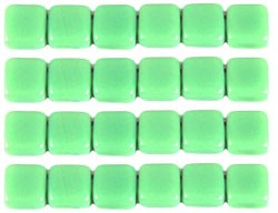 CMT-53200 CzechMates Tile Opaque Olivine 20 Pc.-0