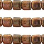 CMT-00030LG Luster Transparent Gold Smoke Topaz 18 stuks-0