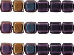 CMT-20510W CzechMates Tile Bead Twilight - Tanzanite 18 st.-0