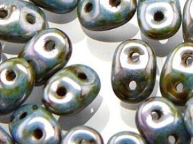 SD-03000-65431 Opaque White Green Marmor Luster. 10 gram-3095
