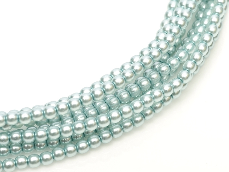 03-132-19001-10110 Shiny Baby Blue Glass Pearl 150 Pc.-0 03-132-19001-10110 Shiny Baby Blue Glass Pearl 150 Pc.-0