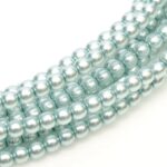04-132-19001-10110 Shiny Baby Blue Glass Pearl 120 Pc.-0