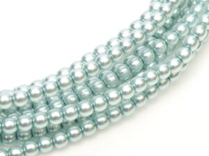 04-132-19001-10110 Shiny Baby Blue Glass Pearl 120 Pc.-0