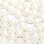 04-R-03000-14400 Chalk White-Luster round 4 mm. 100 pc.-0