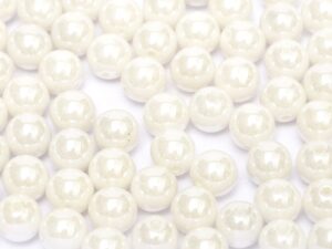 04-R-03000-14400 Chalk White-Luster round 4 mm. 100 pc.-0