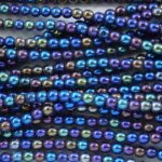 04-R-23980-21435 Jet Iris Blue round 100 Pc..-0